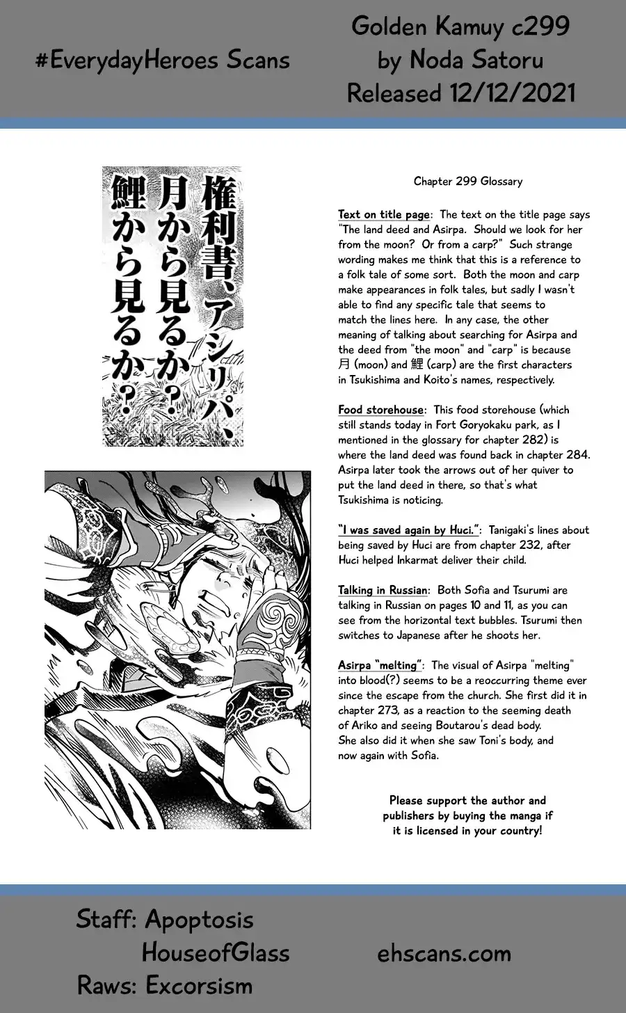 Golden Kamui Chapter 299 19